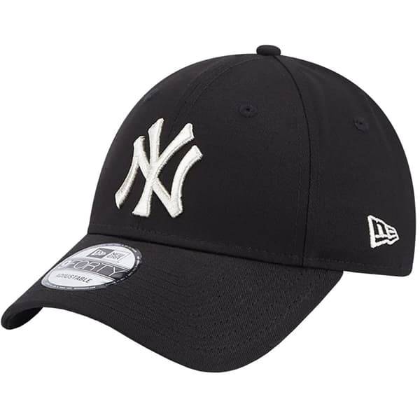 New Era New York Yankees 940 Metallic Logo Cap 60364306, basebollkeps, Kvinna, svart, Storlek: OSFM