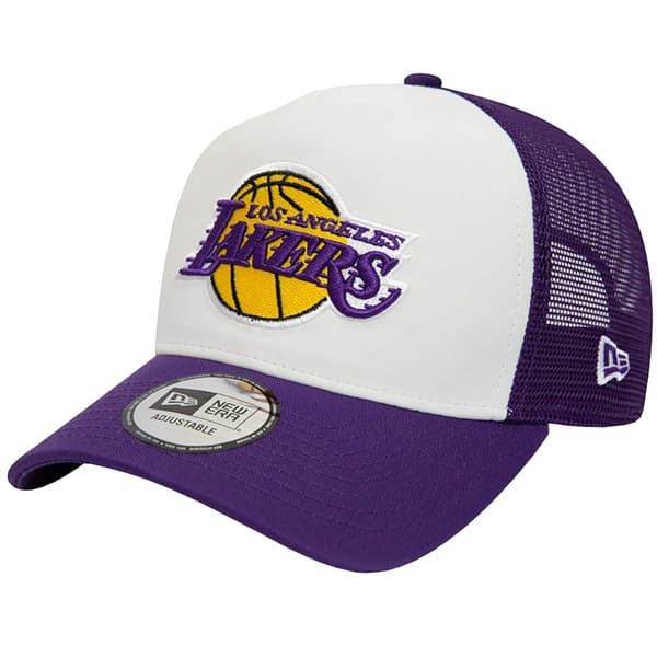New Era A-Frame Los Angeles Lakers Cap 60348857, basebollkeps, Man, svart, Storlek: OSFM
