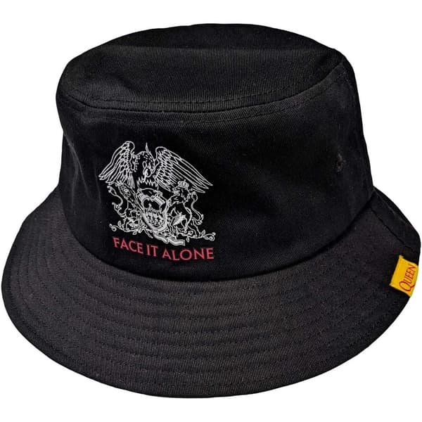 Queen Unisex Bucket Hat: Face it Alone (Large/X-Large)