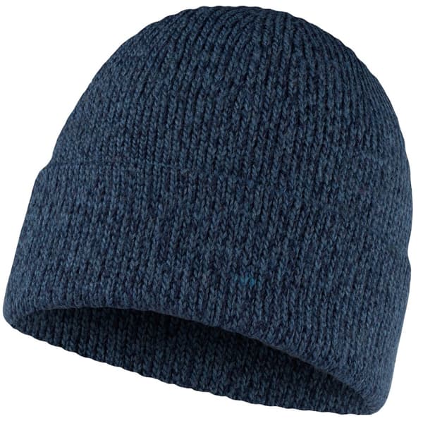 Buff Jarn Knitted Hat Beanie 1296187881000, mössa, Unisex, marinblå, Storlek: One size