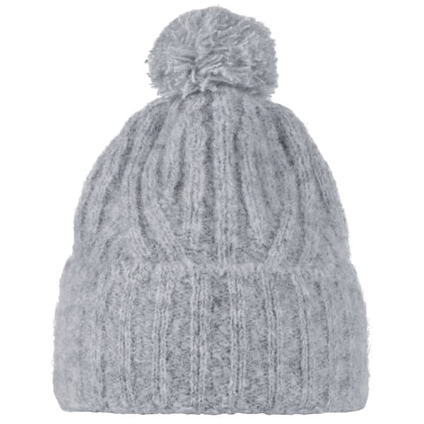 Buff Nerla Knitted Hat Beanie 1323359371000, hat, Unisex, grå, Størrelse: One size