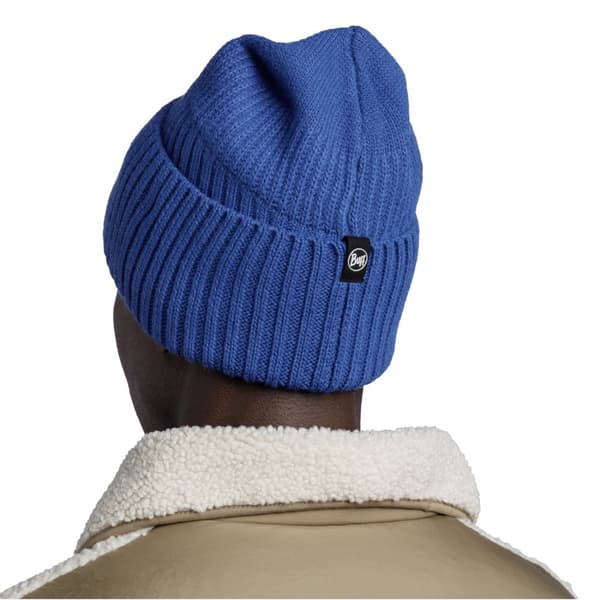 Buff Renso Knitted Fleece Hat Beanie 1323367911000, mössa, Unisex, blå, Storlek: One size