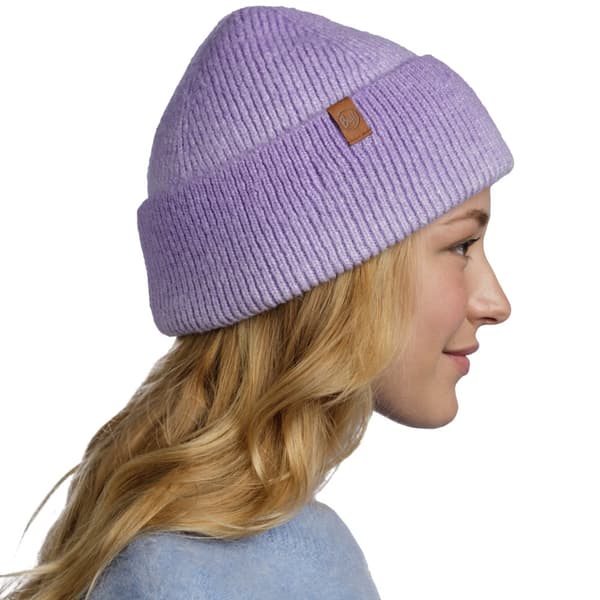 Buff Marin Knitted Hat Beanie 1323247281000, mössa, Unisex, lila, Storlek: One size