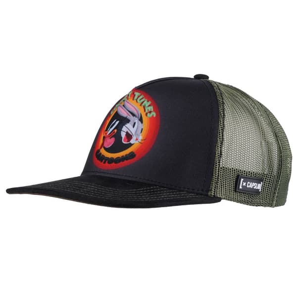Capslab Looney Tunes Trucker Cap CL-LOO8-1-CASF-RIN, basebollkeps, Man, svart, Storlek: One size