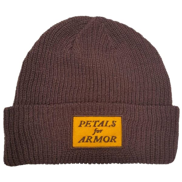Hayley Williams Unisex Adult Petals For Armor Beanie Espresso Brown One Size