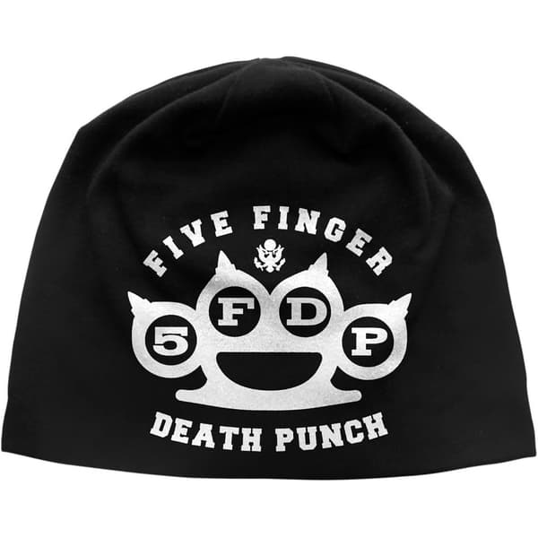 Five Finger Death Punch Unisex Adult Logo Beanie Black One Size