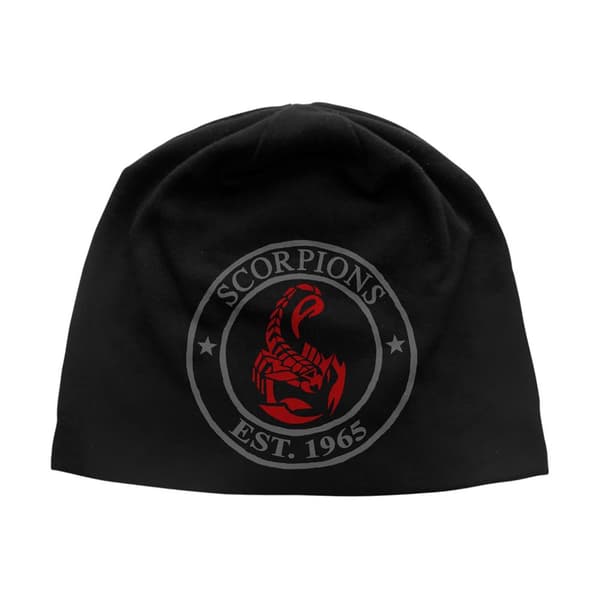 Scorpions Unisex Adult Est. 1965 Beanie Black One Size