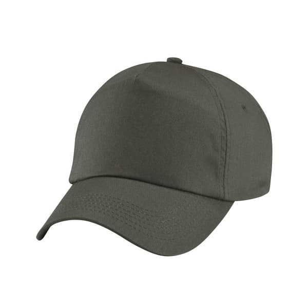 Beechfield Barn/Kids Original keps med 5 paneler Olive One Size