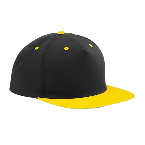 Beechfield Unisex Adult Contrast 5 Panel Snapback Cap