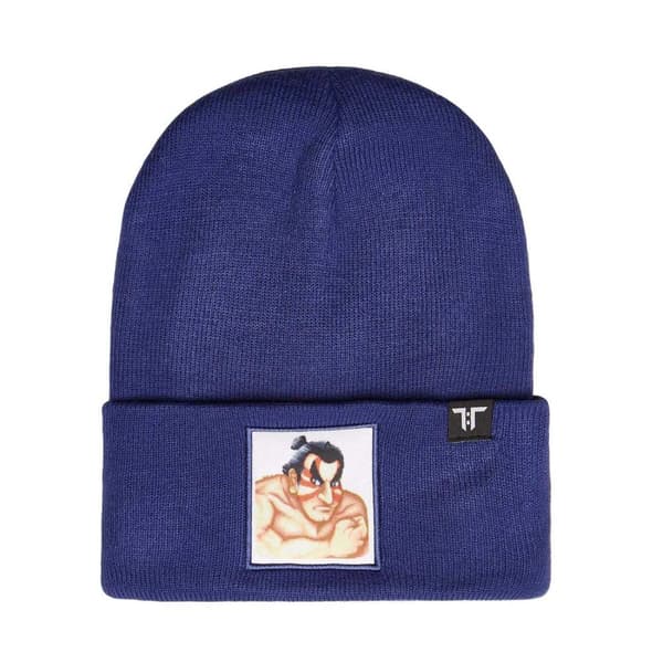 Tokyo Time Unisex Beanie Hat: Street Fighter 2 E.Honda