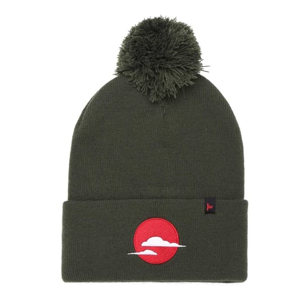 Tokyo Time Unisex Bobble Beanie Hat: Japan