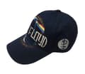 Miniatyrbild 1 av 4: Pink Floyd Baseball Cap Dark Side Of The Moon Album Distressed Navy Strapback One Size