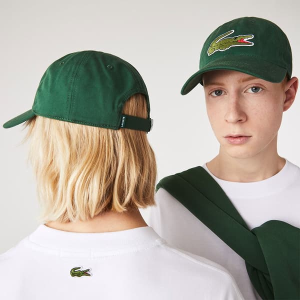 Lacoste Kasket Rk9871-00 Grøn  Mand