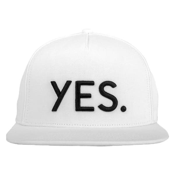 Yes. Cap Hvid  Mand