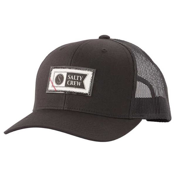 Salty Crew Keps Topstitch Retro Trucker Svart  Man