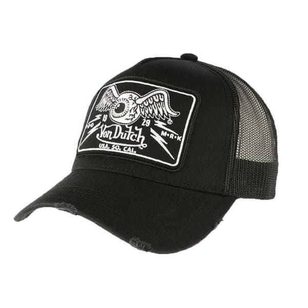 Keps - VON DUTCH - Flying Eyeball Truck - Svart - Trucker - Sober och moderiktig design