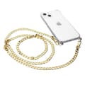 Miniatyrbild 2 av 4: Telefon Jewel Metallic Cuban Link Chain 120cm Gult Guld