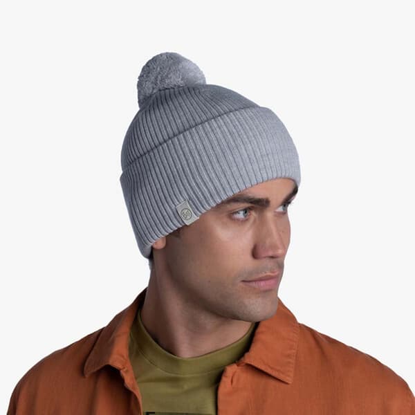 Buff ® Hatt Knitted Grå  Man