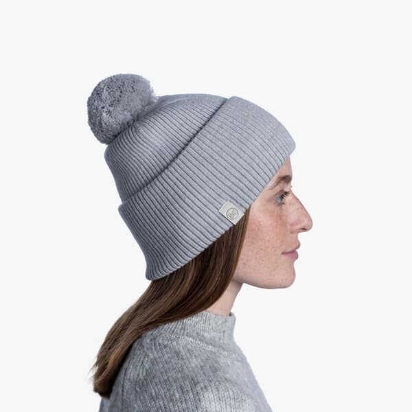 Buff ® Hatt Knitted Grå  Man