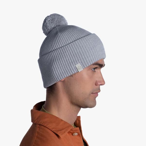 Buff ® Hatt Knitted Grå  Man