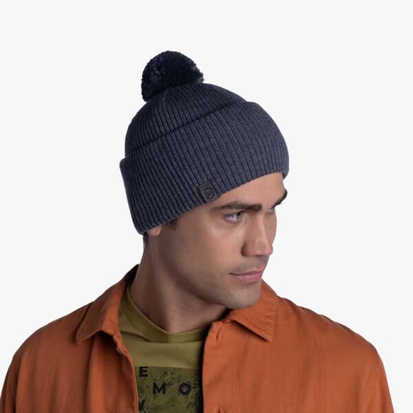 Buff ® Hatt Knitted Grå  Man