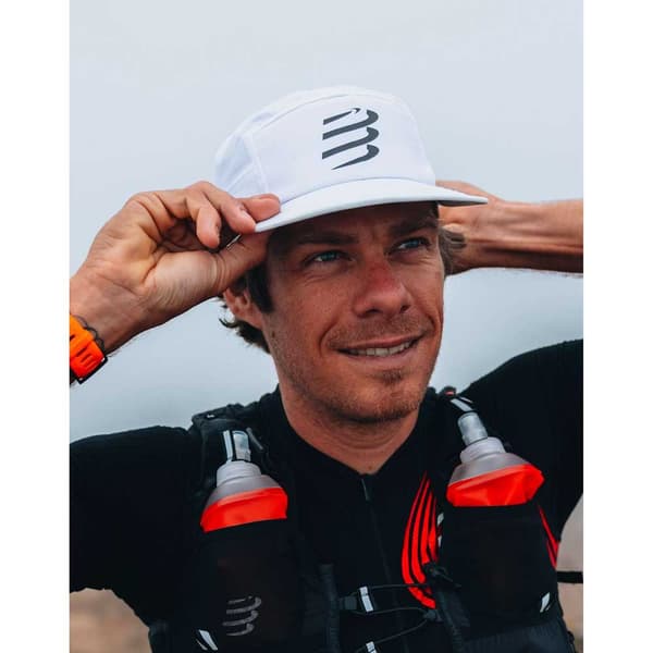 Compressport Kasket 5 Panel Light Grå  Mand