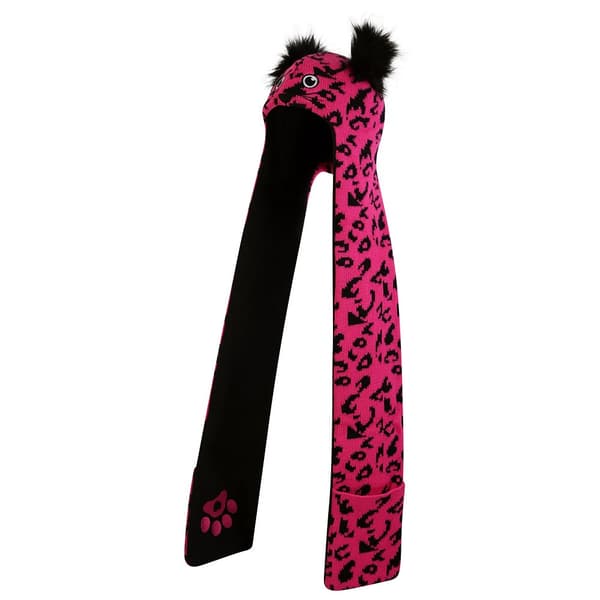 Dare 2B Childrens/Kids Snowplay Leopard Print 3 in 1 Hat Scarf