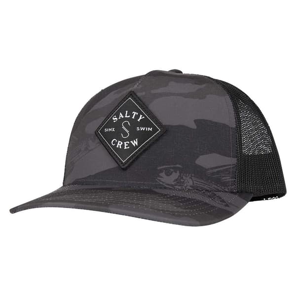 Salty Crew Keps Sea Line Retro Svart  Man