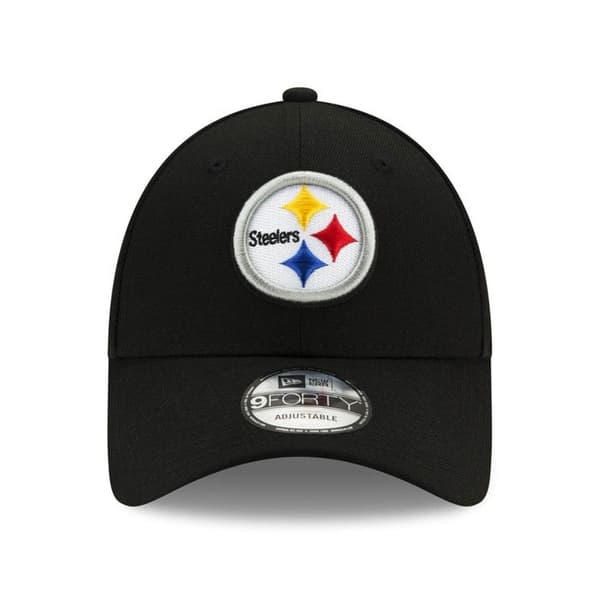 Keps - New Era - NFL Pittsburgh Steelers - 9FORTY - One Size - Svart och vit