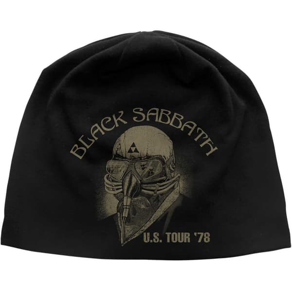 Black Sabbath Unisex Adult US Tour ‘78 Beanie Black One Size