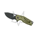 Miniatyrbild 1 av 2: Fox - Vox Suru uppfällbar kniv. Kn. Grön SW Aluminium HNDL -N690 Svart IDR SW Bld -Wire Clip