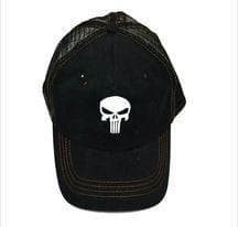 Svart keps Snapback Punisher