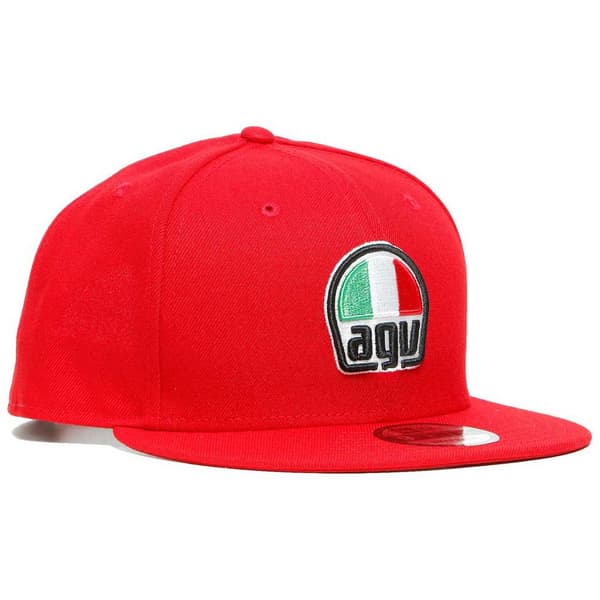 Dainese Outlet Keps Agv 9fifty Snapback Röd  Man