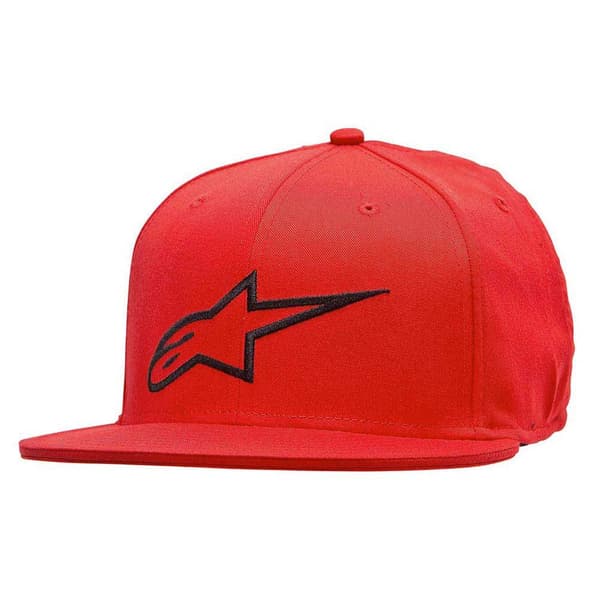 Alpinestars Keps Ageless Flat Röd S-M Man