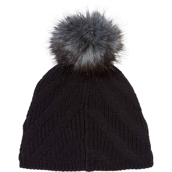Spyder Beanie Royal Sort  Kvinde