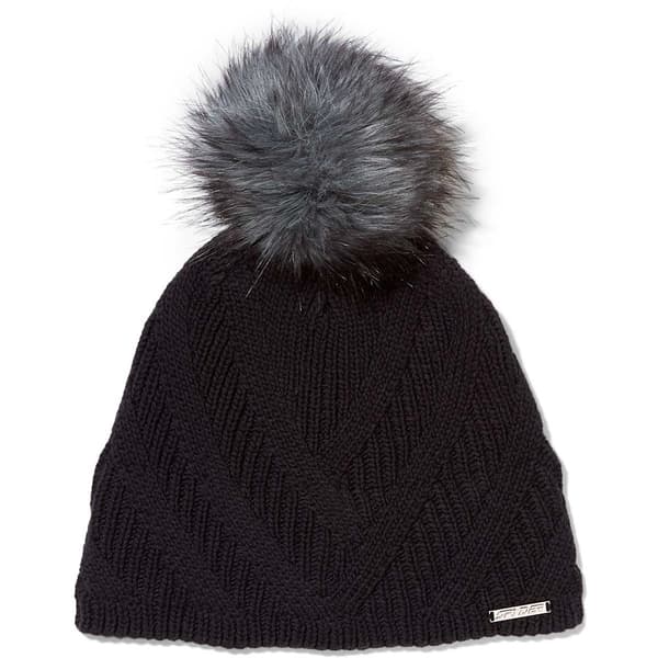 Spyder Beanie Royal Sort  Kvinde