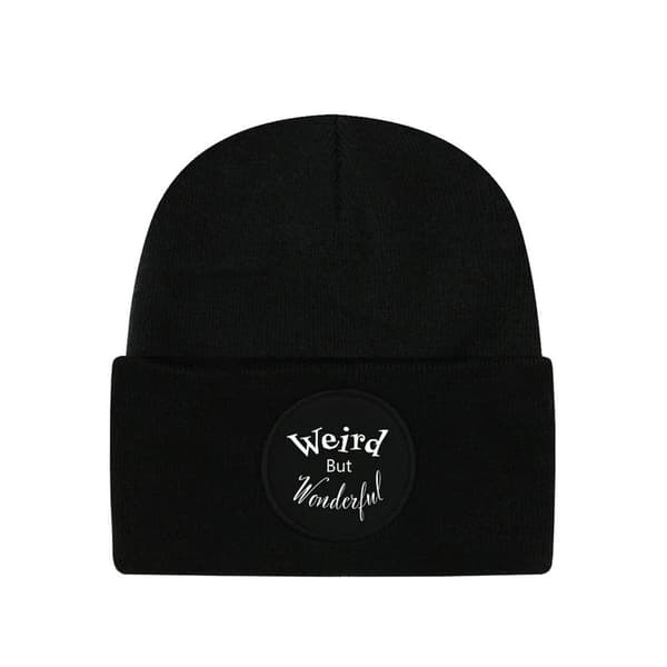 Grindstore Weird But Wonderful Beanie Black One Size