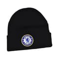 Miniatyrbild 2 av 3: Chelsea FC Unisex vuxen Crest stickad mössa för vuxna