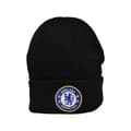 Miniatyrbild 1 av 3: Chelsea FC Unisex vuxen Crest stickad mössa för vuxna