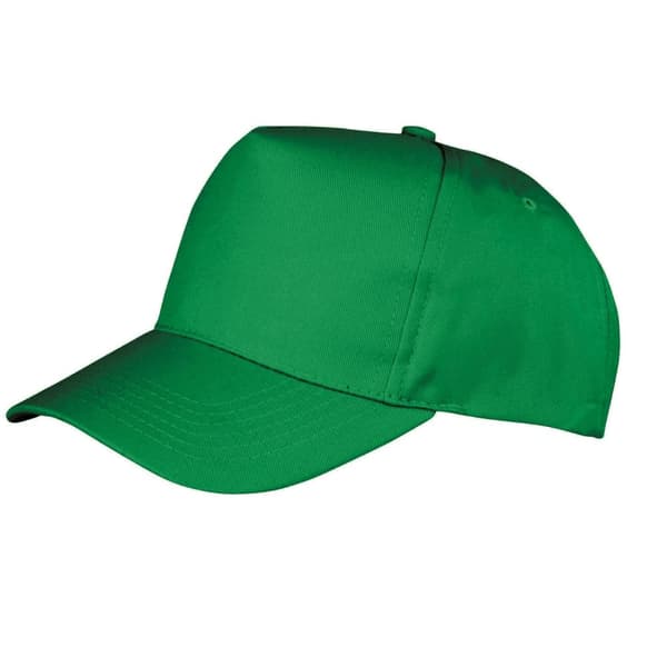 Result Headwear Barn/Kids Boston 5 Panel Basebollkeps Kelly Green One Size