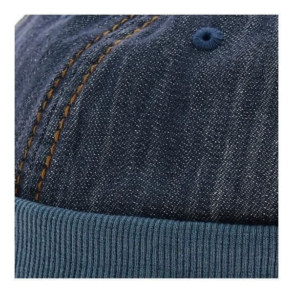 Dockerhatt - Keps utan visir i denimblått