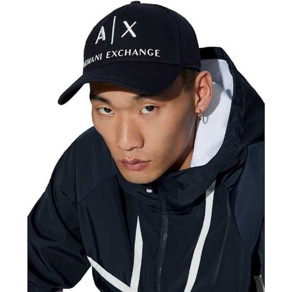 Armani Exchange Baseball Kasket 954039 Blå  Mand
