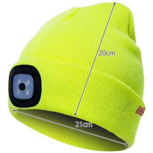 Mössa med LED-lampa
