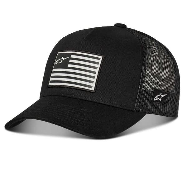 Alpinestars Korkki Flag Snapback Musta  Mies