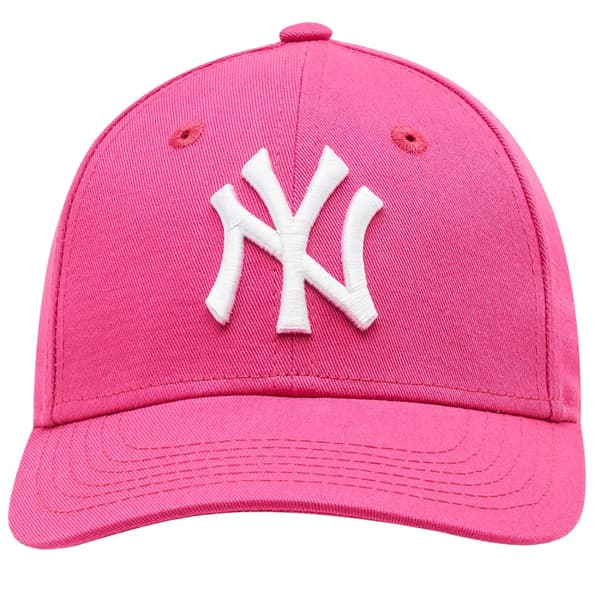 New Era Kids League Essential 9FORTY New York Yankees Cap 10877284, baseball kasket, til pige, lyserød, Størrelse: YOUTH