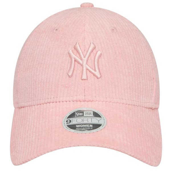 New Era 9FORTY New York Yankees Wmns Summer Cord Cap 60435001, basebollkeps, Kvinna, rosa, Storlek: OSFM