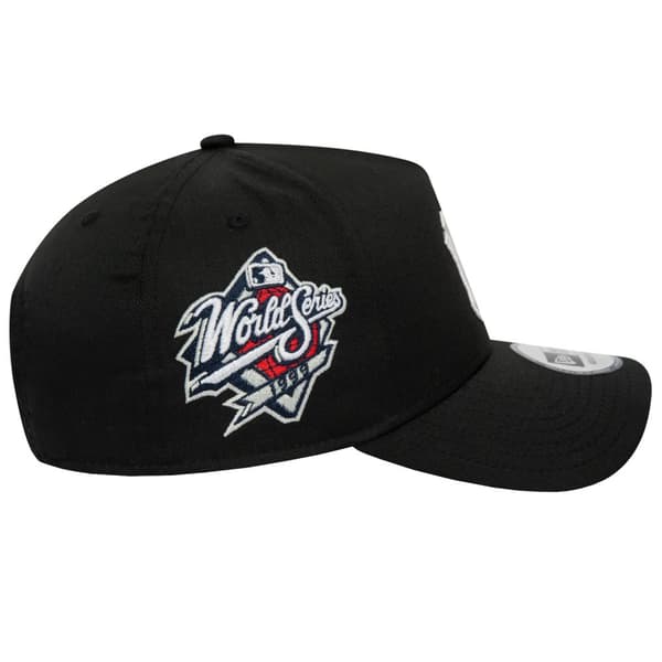 New Era MLB 9FORTY New York Yankees World Series Patch Cap 60422511, basebollkeps, Man, svart, Storlek: OSFM