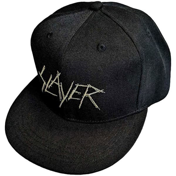 Slayer Scratchy Band Logo Baseball Cap One size
