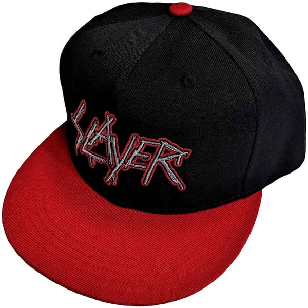 Slayer Dripping Logo Outline Baseball Cap One size