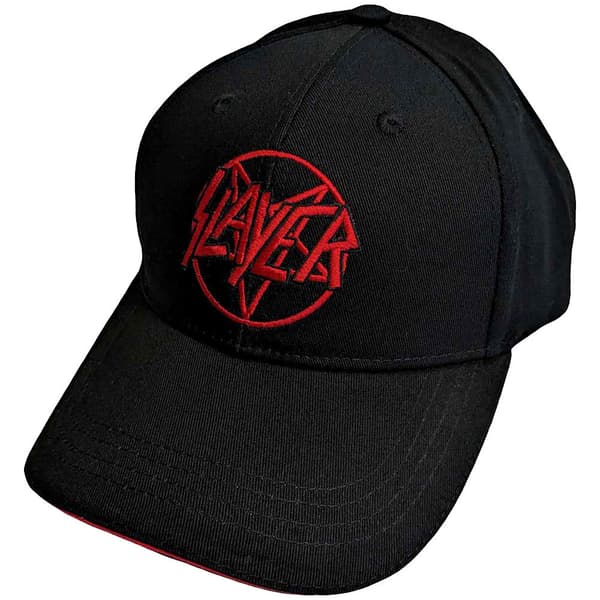Slayer Pentagram Band Logo Baseball Cap One size